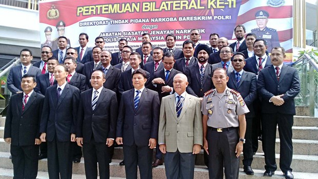 Indonesia, Malaysia join hands in drug combat hinh anh 1