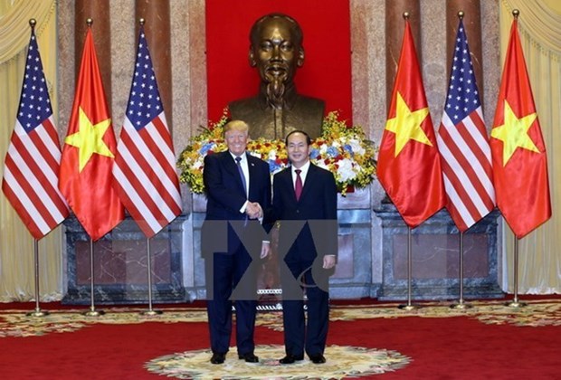 US White House issues statement on President Trump’s Vietnam visit hinh anh 1