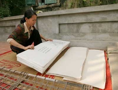 Ancient paper art returns to Hanoi's Yen Thai village hinh anh 1