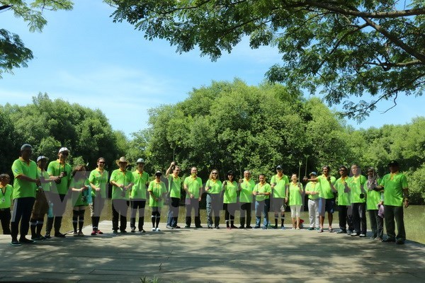 ASEAN mangrove planting day runs in Indonesia hinh anh 1