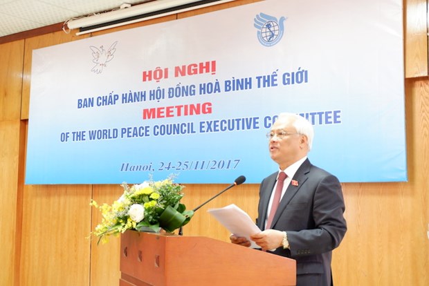 Hanoi hosts World Peace Council meeting hinh anh 1