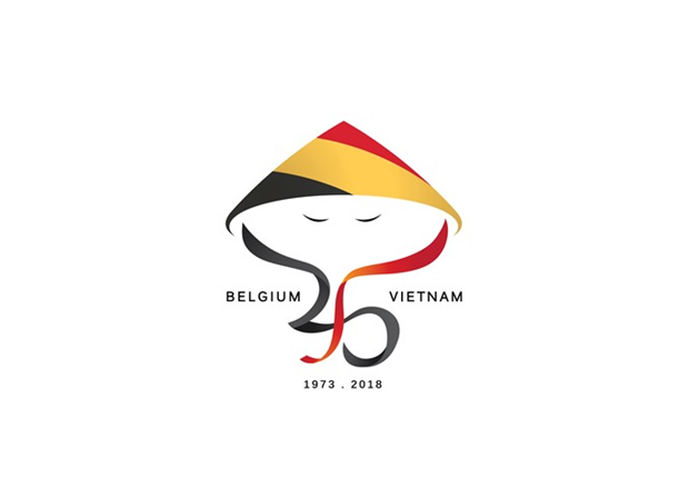 Student designs winning logo for Vietnam-Belgium ties hinh anh 1