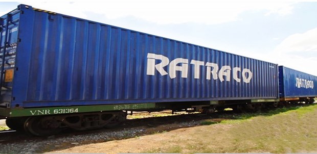 Vietnam launches first container train to China hinh anh 1