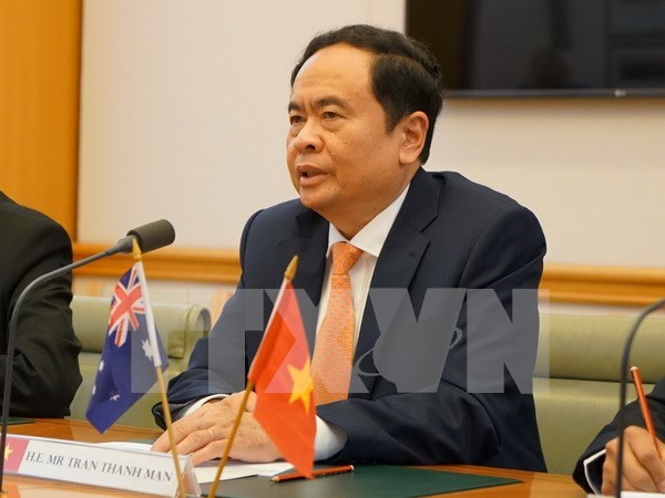 VFFCC President meets RMIT leader in Australia visit hinh anh 1