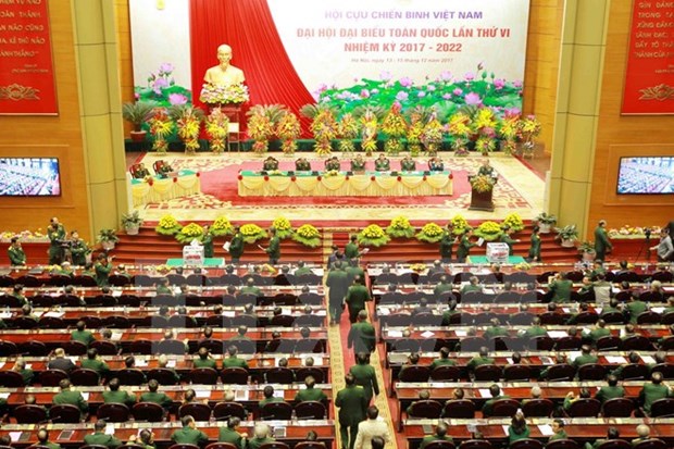 War veteran association’s sixth congress concludes hinh anh 1