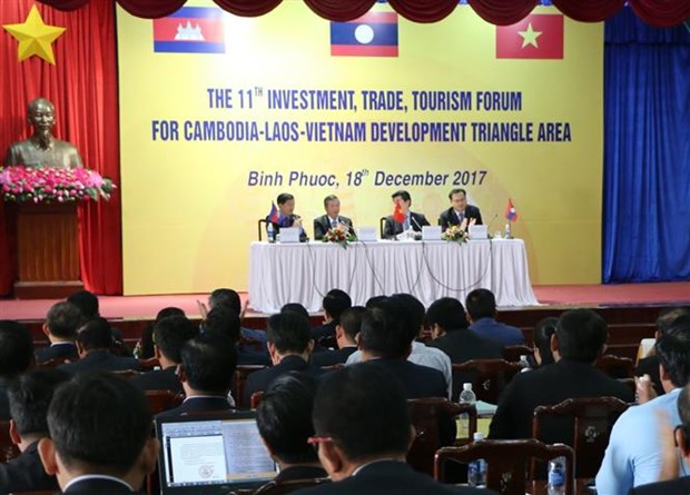 Cambodia, Laos, Vietnam boost trade, investment hinh anh 1