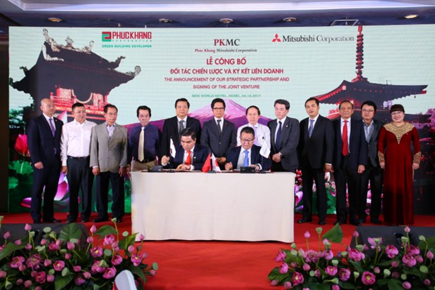 Japan’s Mitsubishi Group invests 30 million USD in HCM City’s green property hinh anh 1