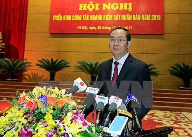 President calls for comprehensive development in procuracy sector hinh anh 1