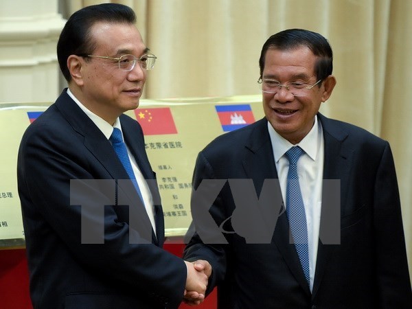 Cambodia, China pledge to expand bilateral cooperation hinh anh 1