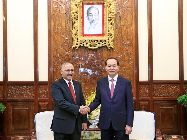 President lauds Egyptian ambassador’s contribution to bilateral ties hinh anh 1
