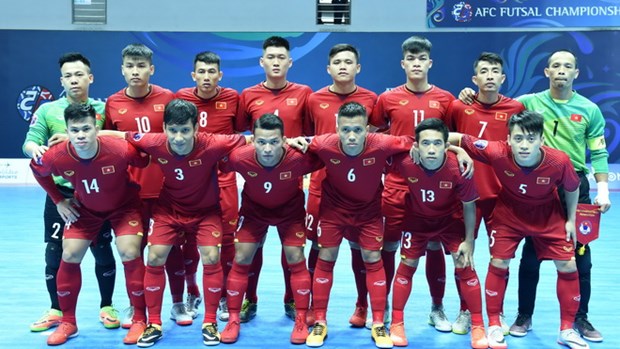 Vietnam in quarters of futsal event hinh anh 1