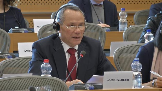European Parliament urges acceleration of signing of EVFTA hinh anh 1