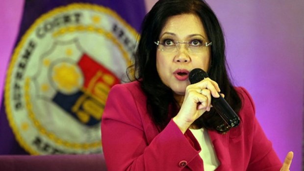 Philippine chief justice takes leave, not resign hinh anh 1
