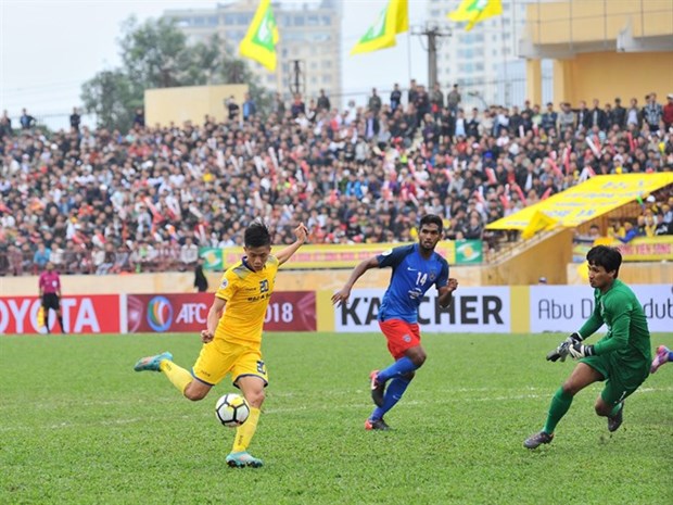Song Lam Nghe An win second match at AFC Cup hinh anh 1