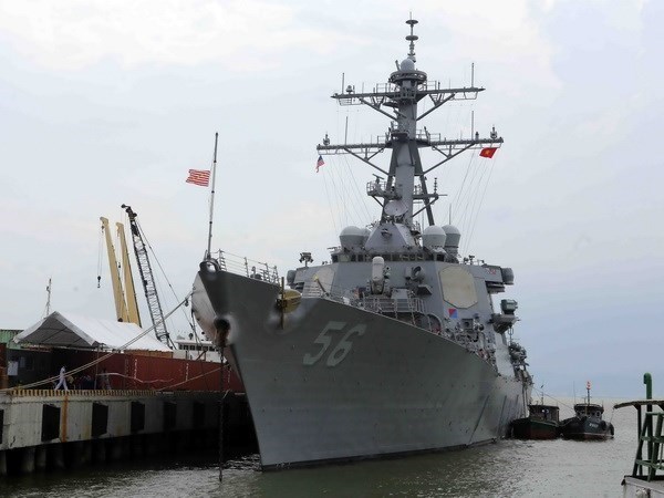 US’s aircraft carrier USS Carl Vinson to visit Da Nang: Spokesperson hinh anh 1