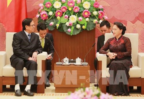 Leaders highlight strengthened Vietnam-Myanmar parliamentary ties hinh anh 1