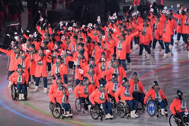 Pyeongchang Winter Paralympics kicks off in vibrant ceremony hinh anh 5