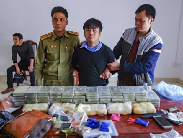 Dien Bien police uncover cross-border drugs trafficking ring hinh anh 1
