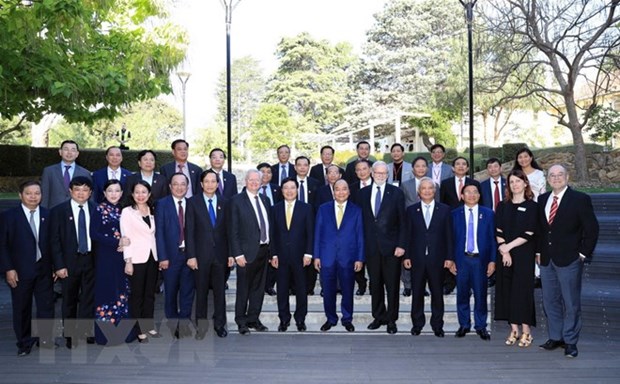 PM Phuc visits Australian National University hinh anh 1