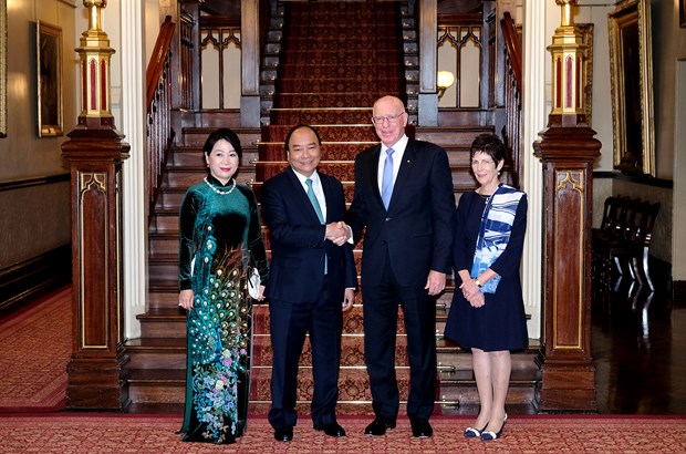 Prime Minister Nguyen Xuan Phuc meets New South Wales leaders hinh anh 2
