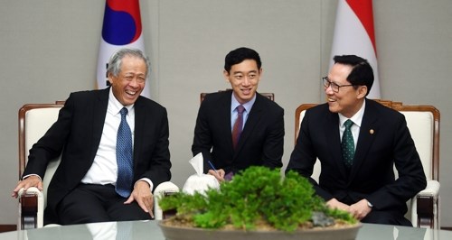RoK, Singapore vow close ties on security issues hinh anh 1