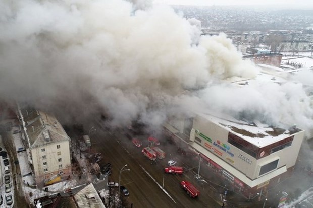 No Vietnamese victim found in Russia’s shopping mall fire hinh anh 1