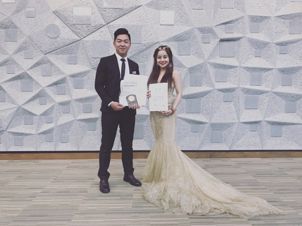 Vietnamese student shines at Kyushu Music Concour 2018 hinh anh 1