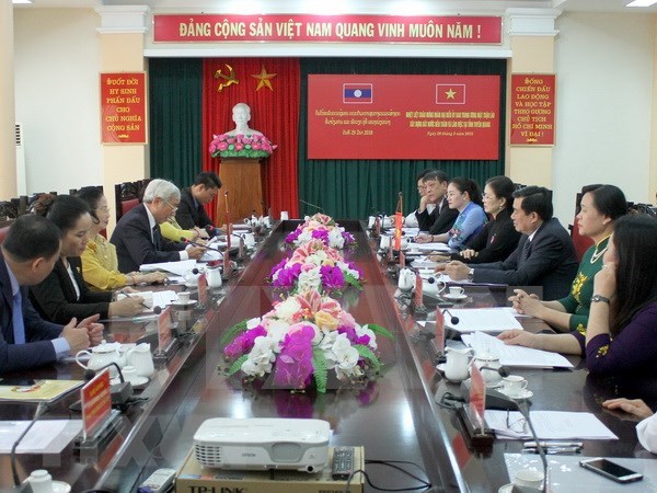 Tuyen Quang hosts Lao Front for National Construction officials hinh anh 1