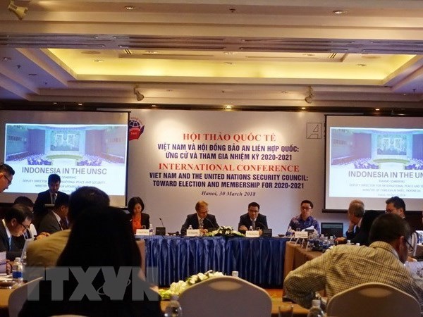 Conference spotlights VN’s candidacy for non-permanent UNSC seat hinh anh 1