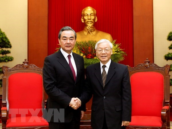 Party General Secretary hosts Chinese State Councillor hinh anh 1