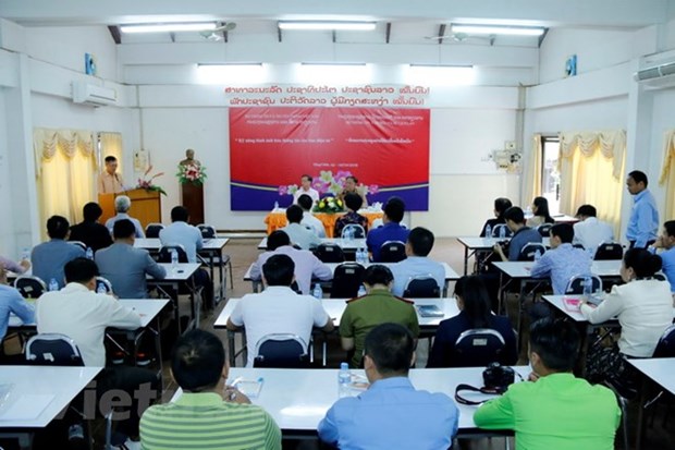 Vietnam helps Lao journalists improve skills hinh anh 1