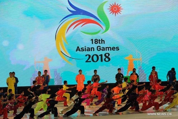 Indonesia holds press briefing on ASIAD 18 hinh anh 1