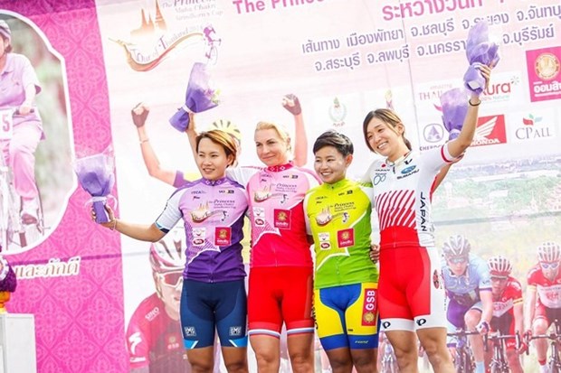 Vietnamese cyclist wins Tour of Thailand’s second stage hinh anh 1