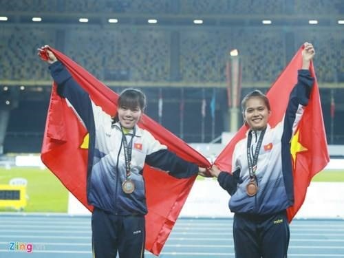 Vietnam wins four gold medals in Singapore Athletics Open hinh anh 1