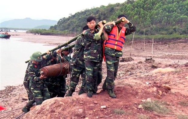 War-era bomb found in Quang Ninh hinh anh 1