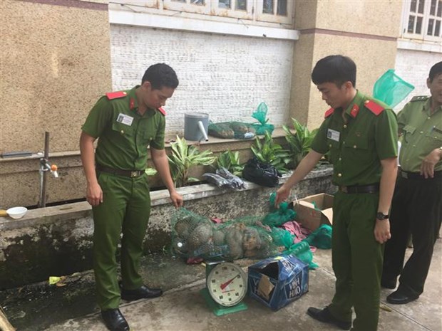 Wildlife transport discovered in Binh Duong hinh anh 1