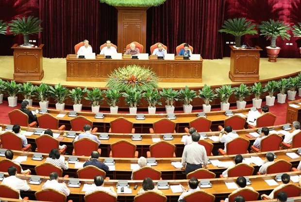 Party Central Committee discuss Politburo leadership in 2017 hinh anh 1
