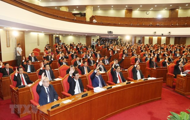 Party Central Committee’s 7th session concludes hinh anh 1