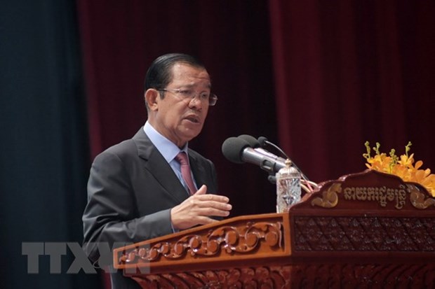Cambodian PM calls on constituents to vote in general election hinh anh 1