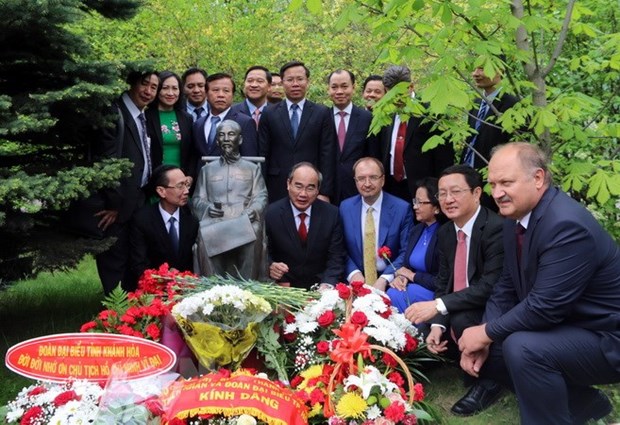 President Ho Chi Minh’s revolutionary career highlighted in Russia hinh anh 1