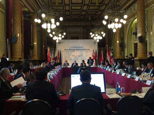 Vietnam attends second Asia-Europe Political Forum hinh anh 1