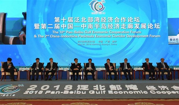 Vietnam joins 10th Pan-Tonkin Gulf Economic Cooperation Forum hinh anh 1