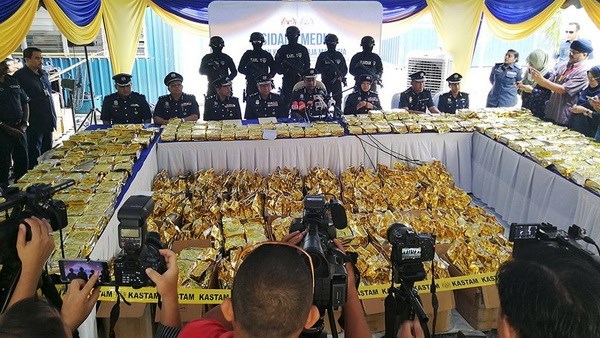 Record volume of crystal meths seized in Malaysia hinh anh 1