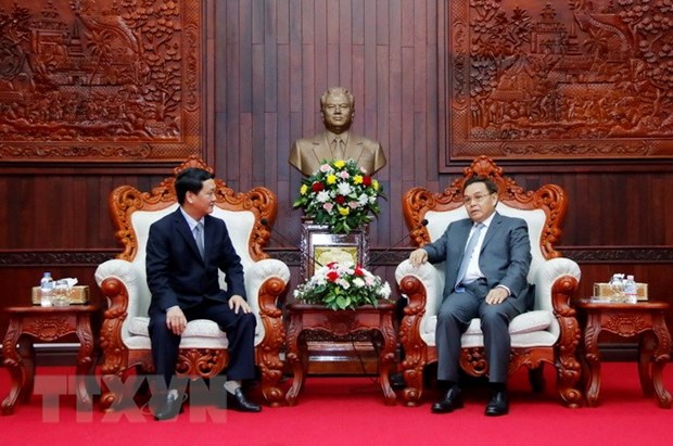 Vietnamese, Lao fronts tighten cooperation hinh anh 1