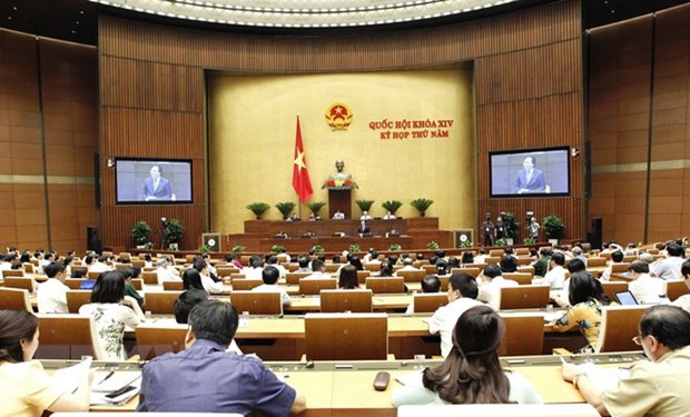 Legislators debate draft revised Law on People’s Public Security Forces hinh anh 1
