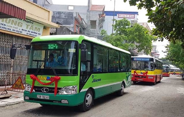 Three minibus routes to be piloted in Hanoi hinh anh 1