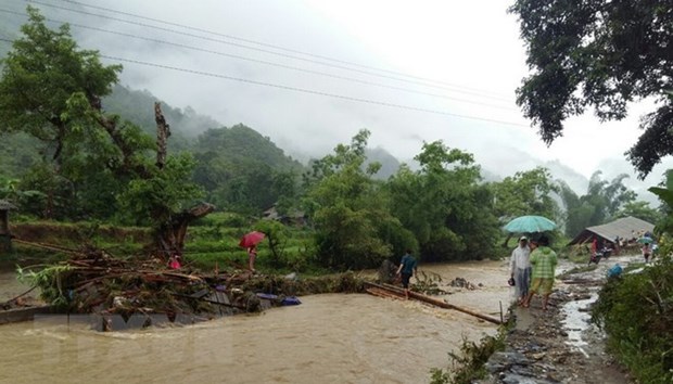 Floods, landslides cause serious damage to Lai Chau province hinh anh 1
