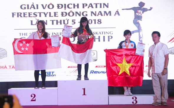 ASEAN Inline Freestyle Skating Championship wraps up hinh anh 1