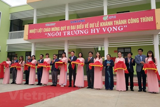 Samsung builds school for poor students in Thai Nguyen hinh anh 1