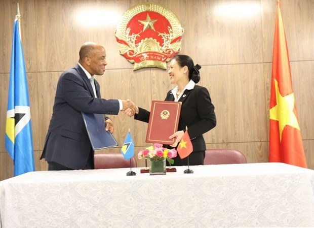 Vietnam, Saint Lucia set up diplomatic ties hinh anh 1